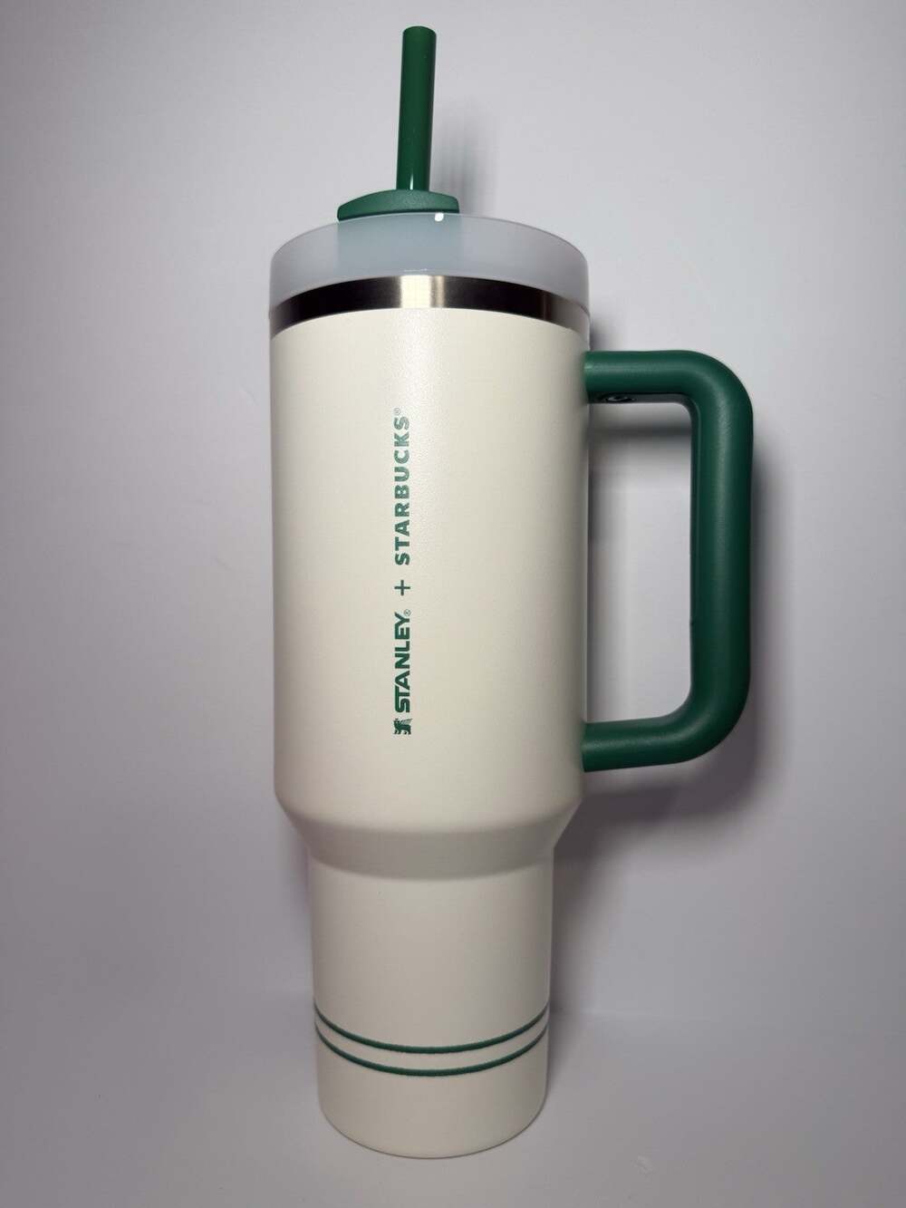 Stanley X Starbucks Thailand CONNECTED IN GREEN 40oz Quencher Tumbler BNWT
